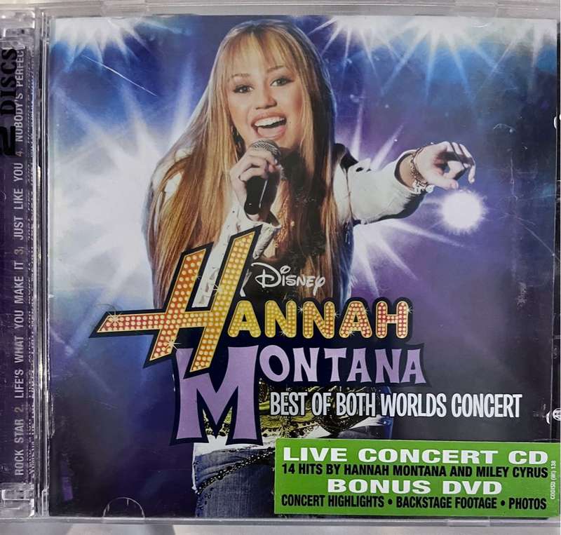 Hannah Montana - Best of both worlds concert (CD and bonus dvd) made in RSA