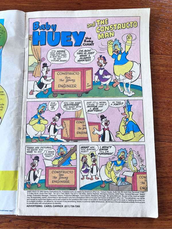 Baby Huey #59 vintage comic book