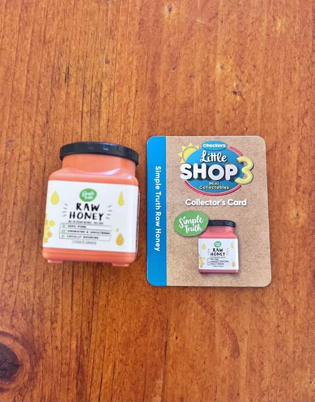 Little Shop Checkers raw honey