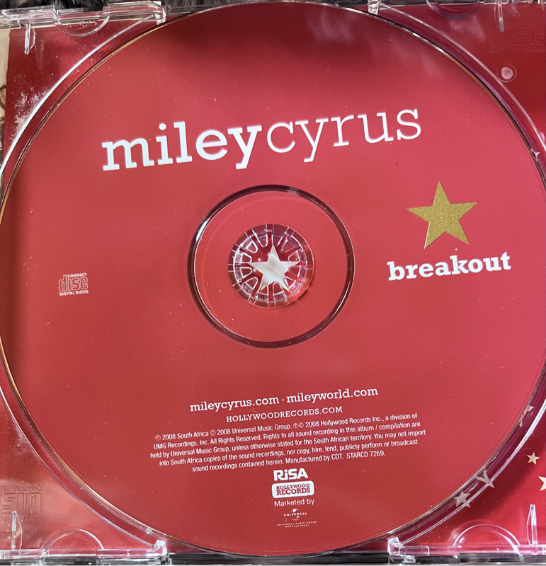 Miley Cirus - Breakout STARCD7269