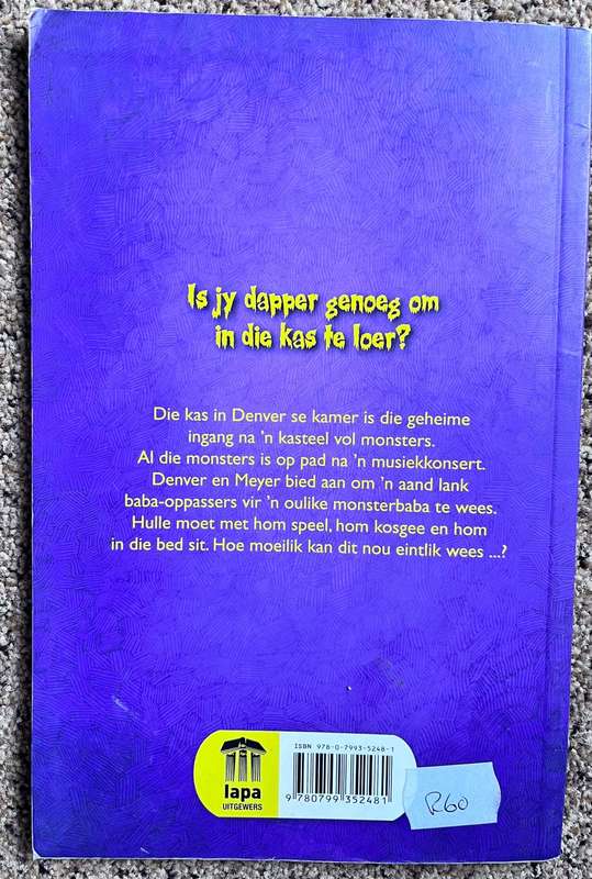 Kinderspeletjies - 'n Kas vol Monsters, Jaco Jacobs en Chris Venter