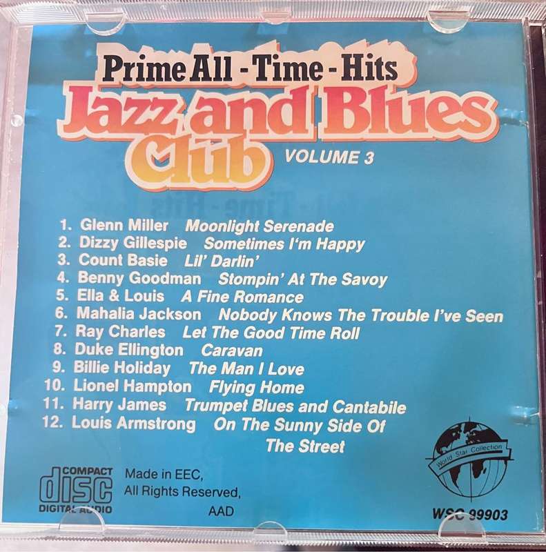 Jazz and Blues Club Volume 3 (WSC99903)