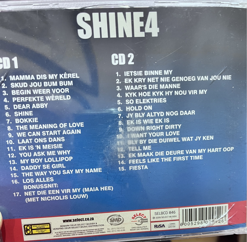 Shine4 double CD SELBCD846