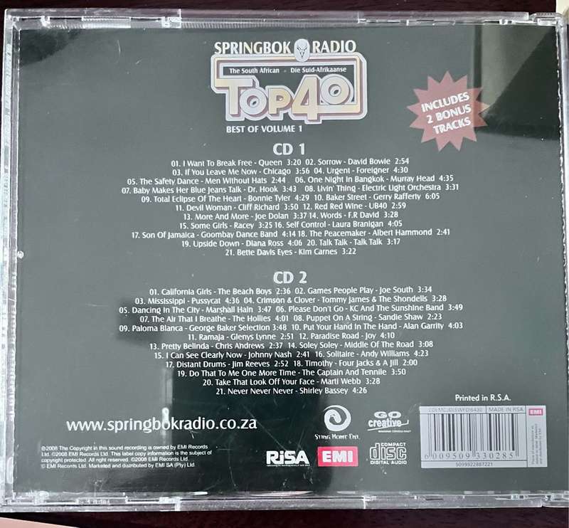 Springbok Radio Top 40: Volume 1
