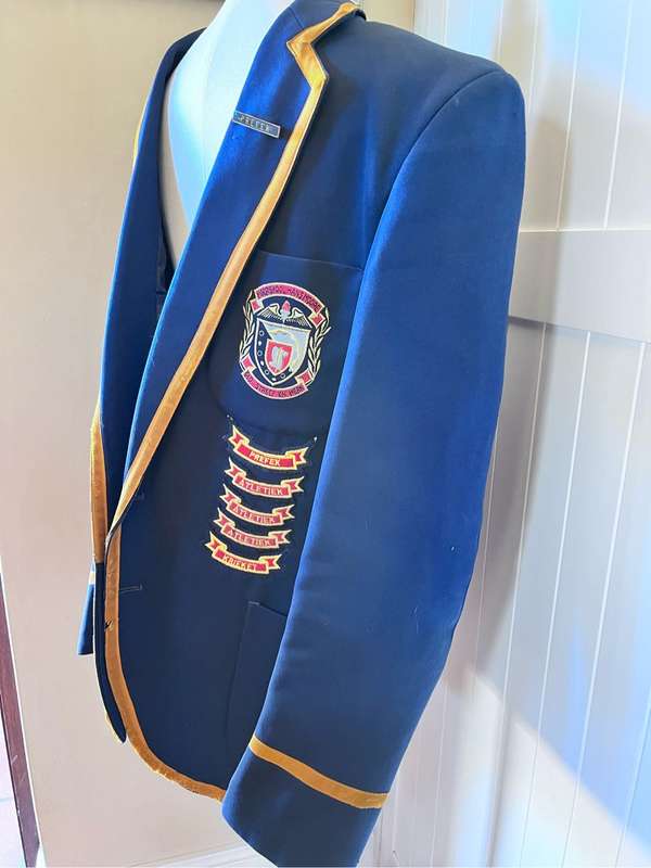 Vintage mens Hans Moore highschool blazer