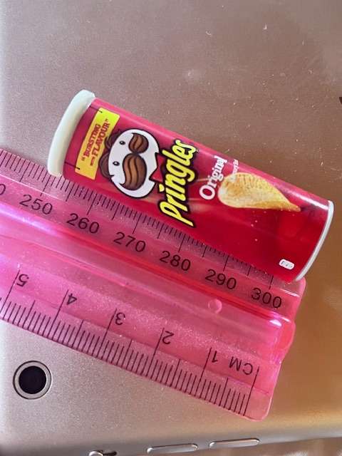Pringles: Older first Checkers mini item - not the 2024 versions