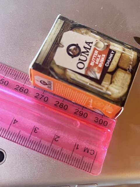 Ouma rusks Checkers mini (older version) not the 2024