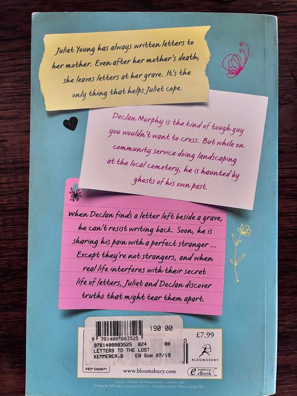 Letters to the Lost - Brigid Kemmerer 9781408883525