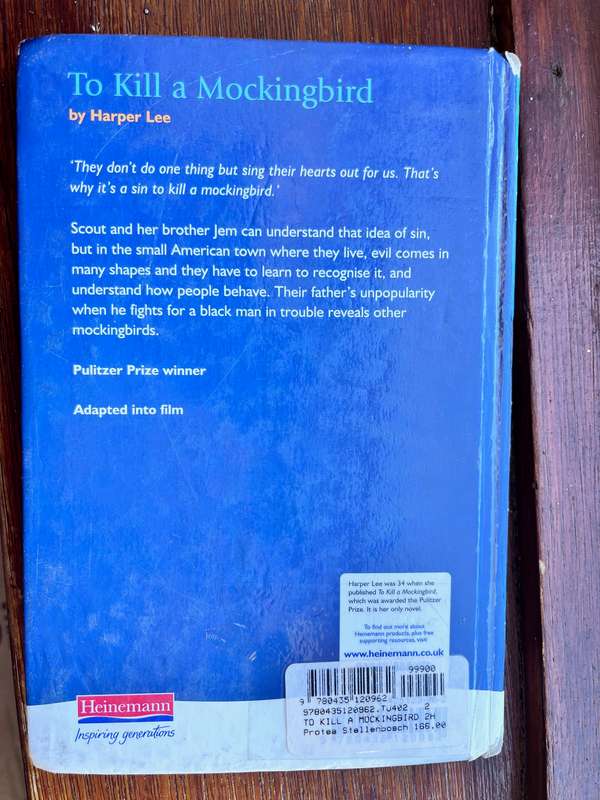 To Kill a Mockingbird - Harper Lee (hardcover) 9780435120962