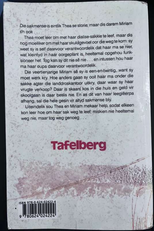 Die Sakmense - Maretha Maartens 9780624024224
