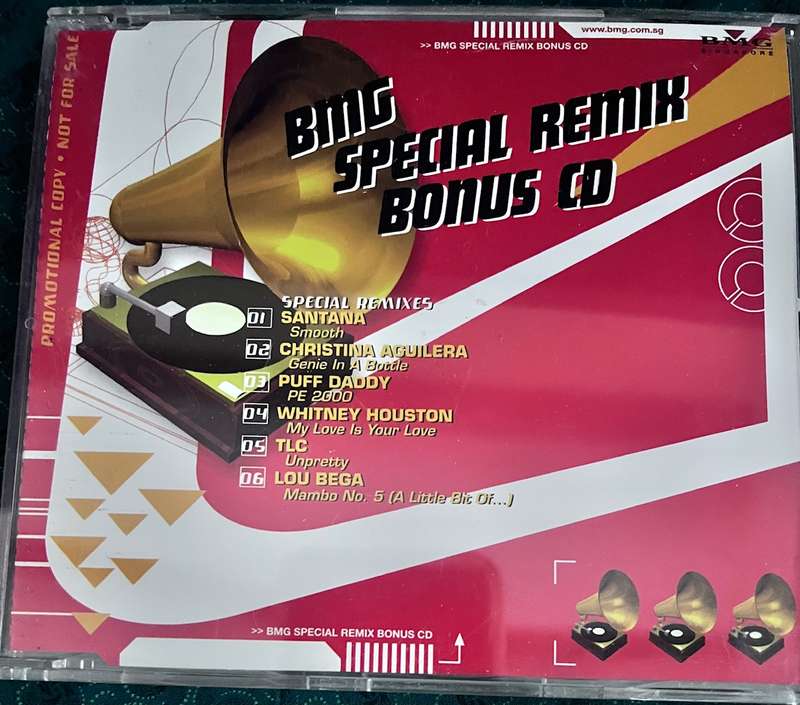 BMG Special Remix Bonus CD (promotional copy)