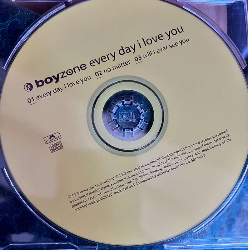 Boyzone - Every Day I Love You (CD single) 561580-2