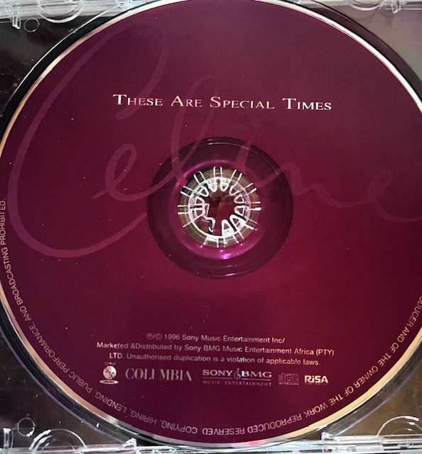 These are special times - Celine Dion (CDCOL5676K)
