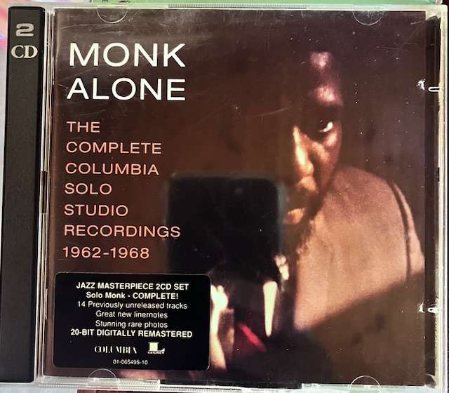 Double CD - Monk Alone - The Complete Columbia solo Studio Recordings of Thelonius Monk (1962-1968)