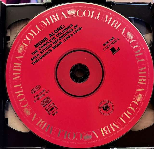 Double CD - Monk Alone - The Complete Columbia solo Studio Recordings of Thelonius Monk (1962-1968)