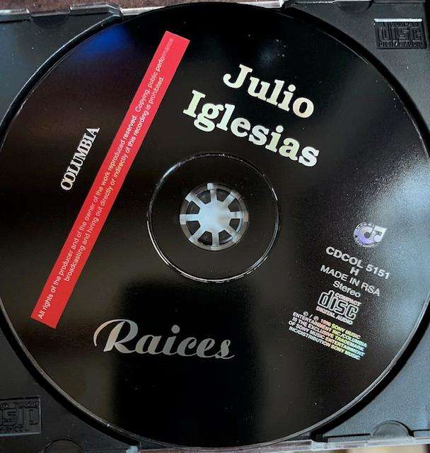Julio Iglesias - Raices CDCOL5151 H