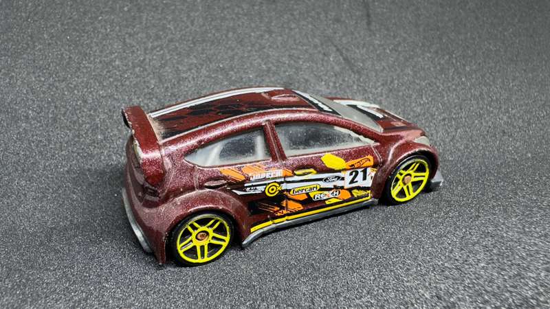 '12 Ford Fiesta 2015 Hot Wheels HW Off-Road Road Rally (Loose)