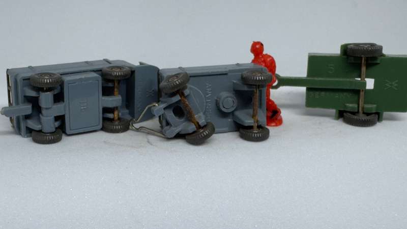 Airport baggage cart and accessories (Wiking)