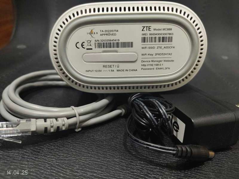 ZTE Mc801A 5G Router