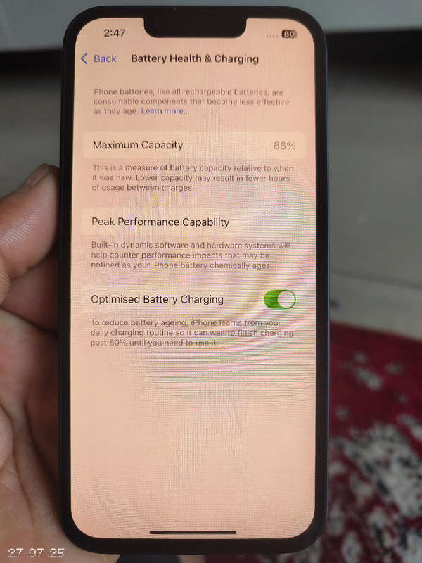 iPhone 13 128GB blue colour