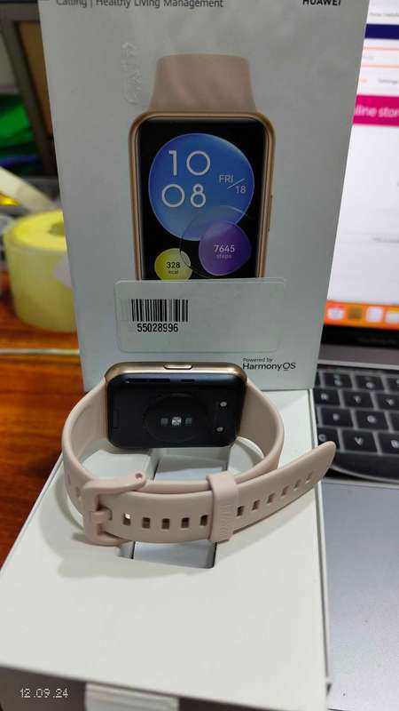 Huawei Watch Fit 2 in Rose Gold Color