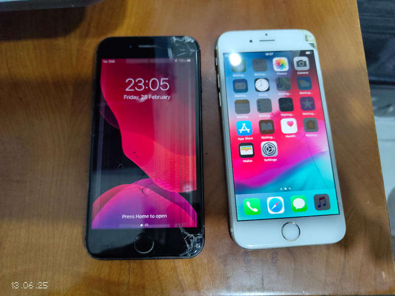 iPhone cellvage devices sam s21 plus , s22 ultra  and iphone 6 and 8 as is
