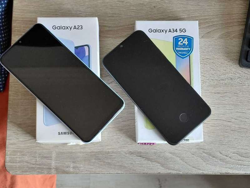Samsung A34 and A23