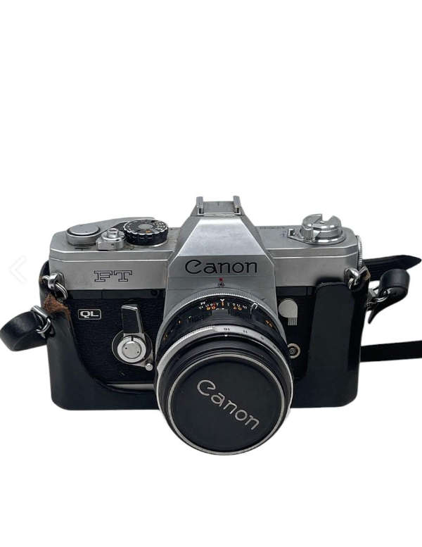 Vintage  Canon FT Camera lenses
