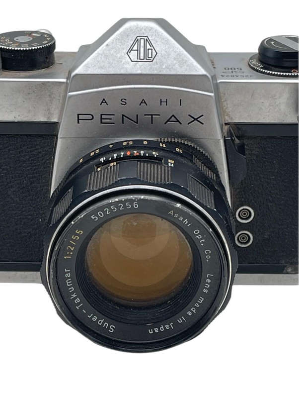 Vintage  Pentax SP Camera  lenses