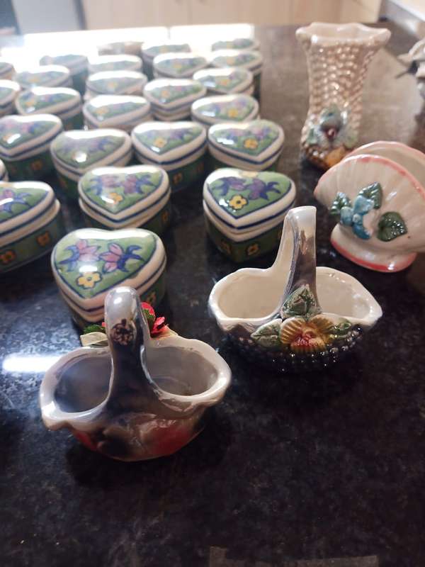 Huge lot of  porcelain figurines as a lot one bid for all