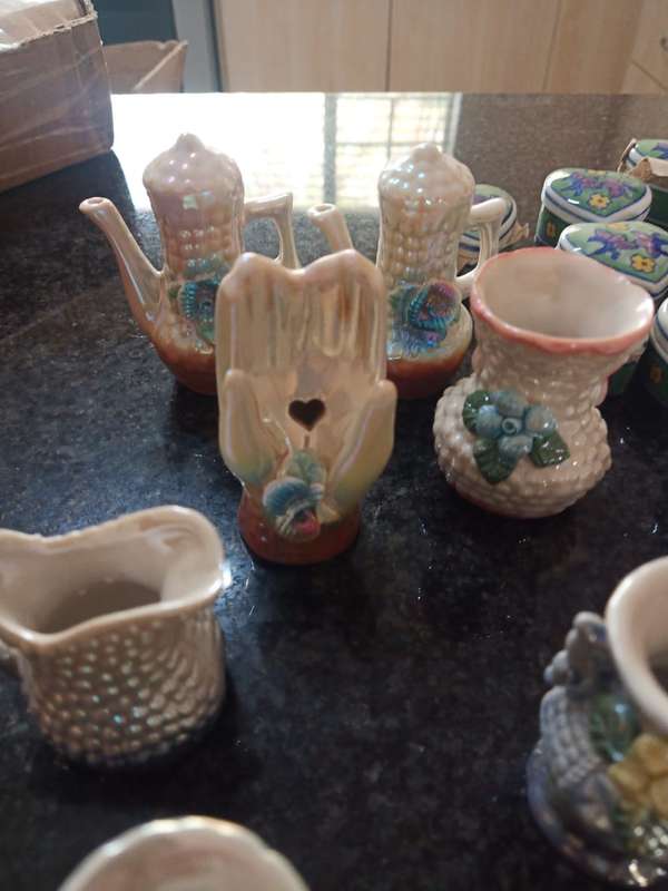 Huge lot of  porcelain figurines as a lot one bid for all
