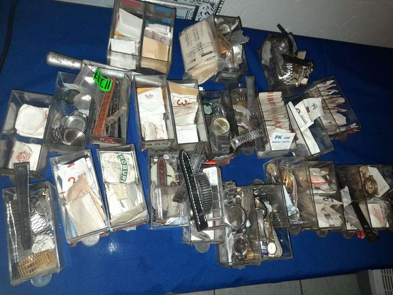 OLD STOCK  Watchmaker Estate Watch Hour & Minute  Hands Watch Glass Watch Spare Parts as a job lot