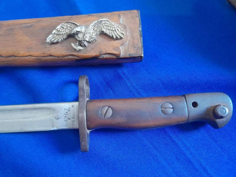 WW1 1907 British Wilkinson bayonet