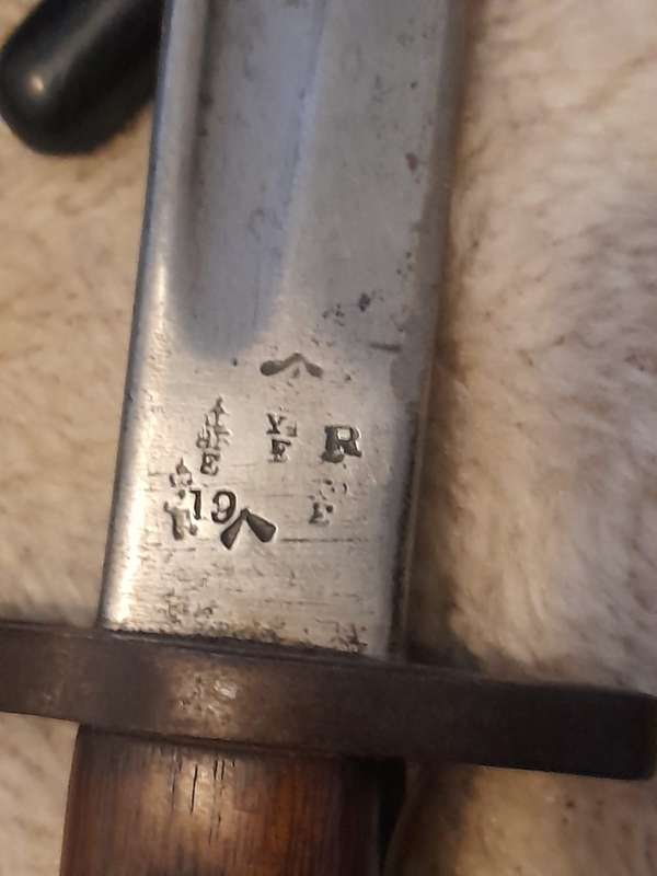 WW1 1907 British Wilkinson bayonet