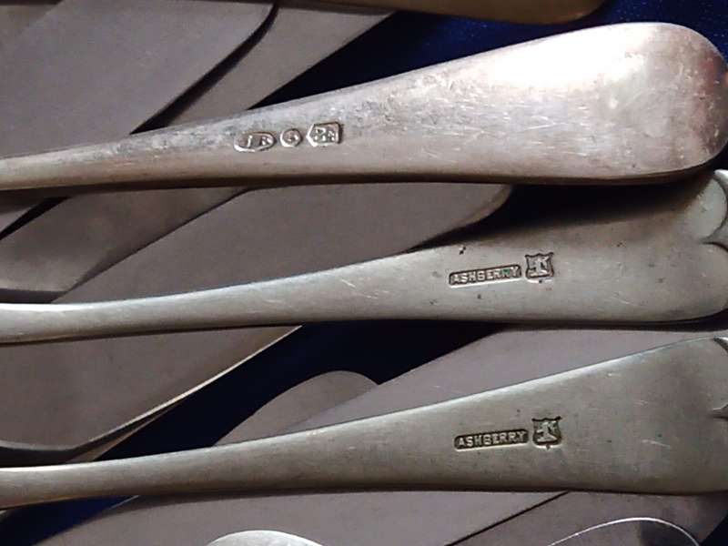 Vintage  knives and forks