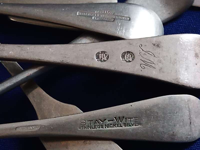Vintage  knives and forks