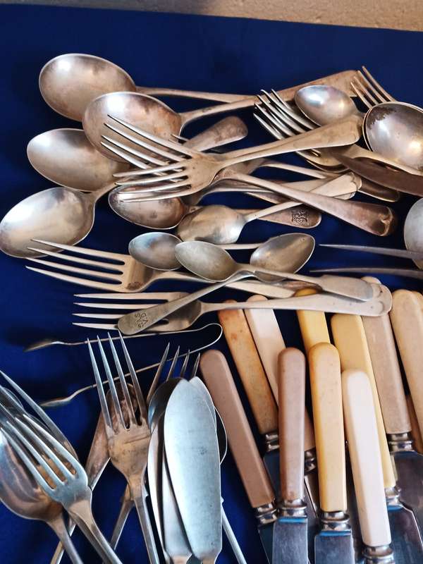 Vintage  knives and forks