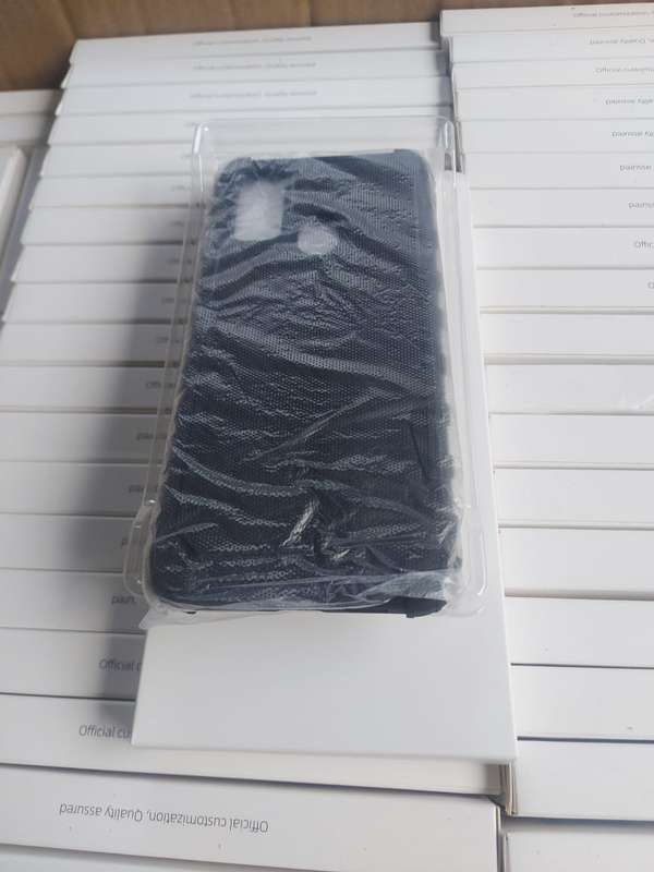 A box full of 93  cell phone Case Cover with Screen Protector Bulk Buy. Start your own business