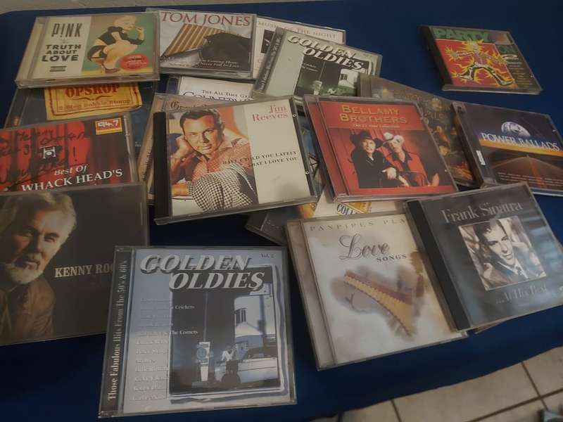 Reduced to clear 80 CD Bargain Lot Used Condition Bid for the lot