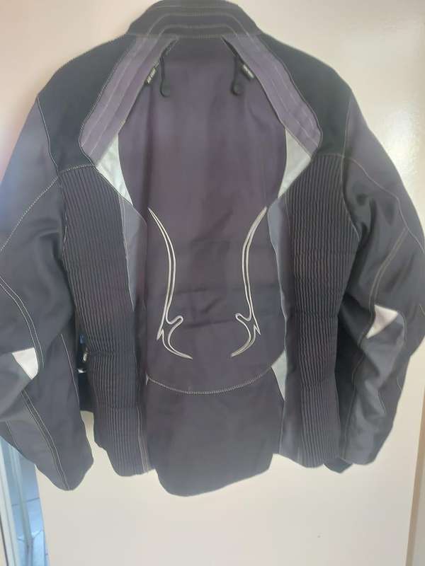 Motorcycle leather jacket by Charlie London UK 4XL