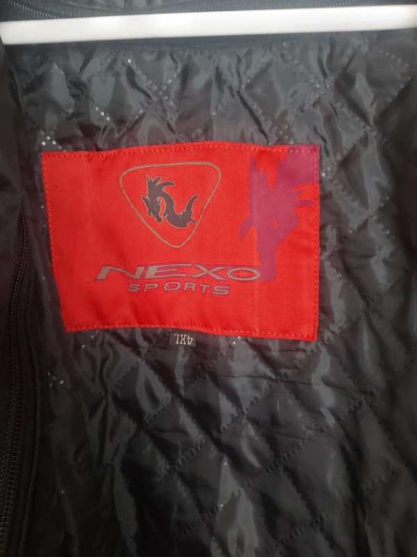Motorcycle leather jacket by Charlie London UK 4XL