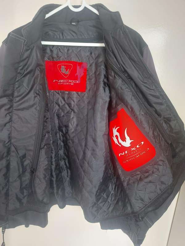 Motorcycle leather jacket by Charlie London UK 4XL