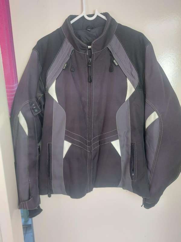 Motorcycle leather jacket by Charlie London UK 4XL