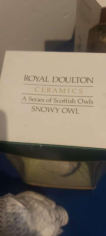 Royal Doulton Osprex  Whyte & Mackay Decanter  A series of Scottish Birds of Prey.