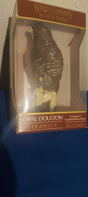 Royal Doulton Osprex  Whyte & Mackay Decanter  A series of Scottish Birds of Prey.