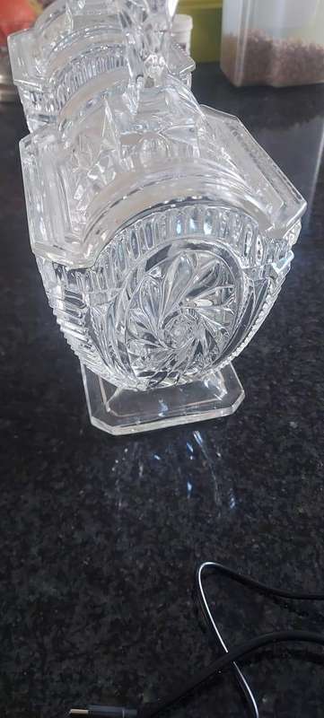 Art Deco Style Pressed Glass