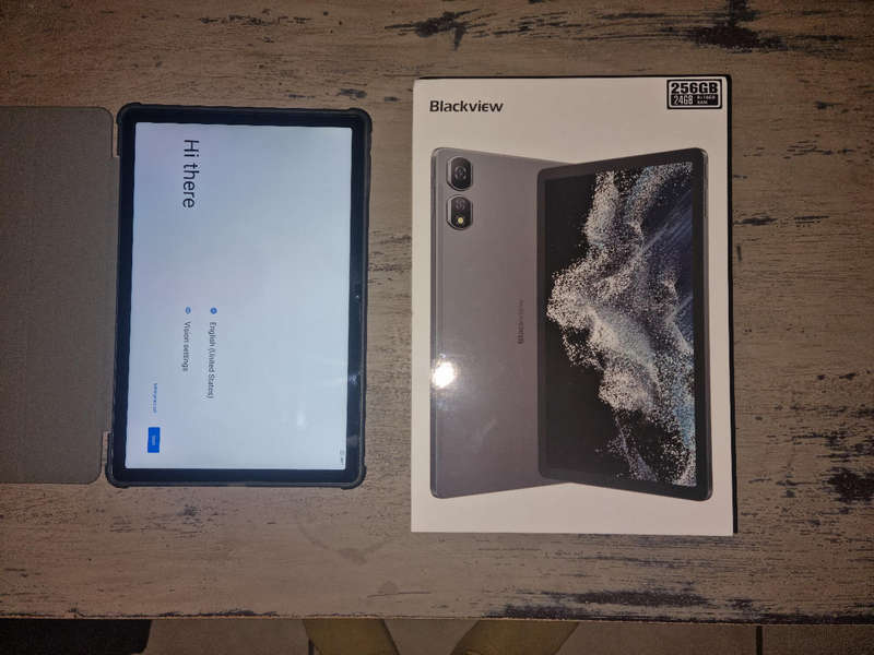 Blackview Tab 16 Pro Tablet (Screen Protector + Cover + Pen+Charger)