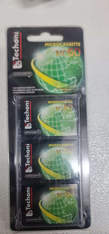 Techoni dictataphone microcassette mc60