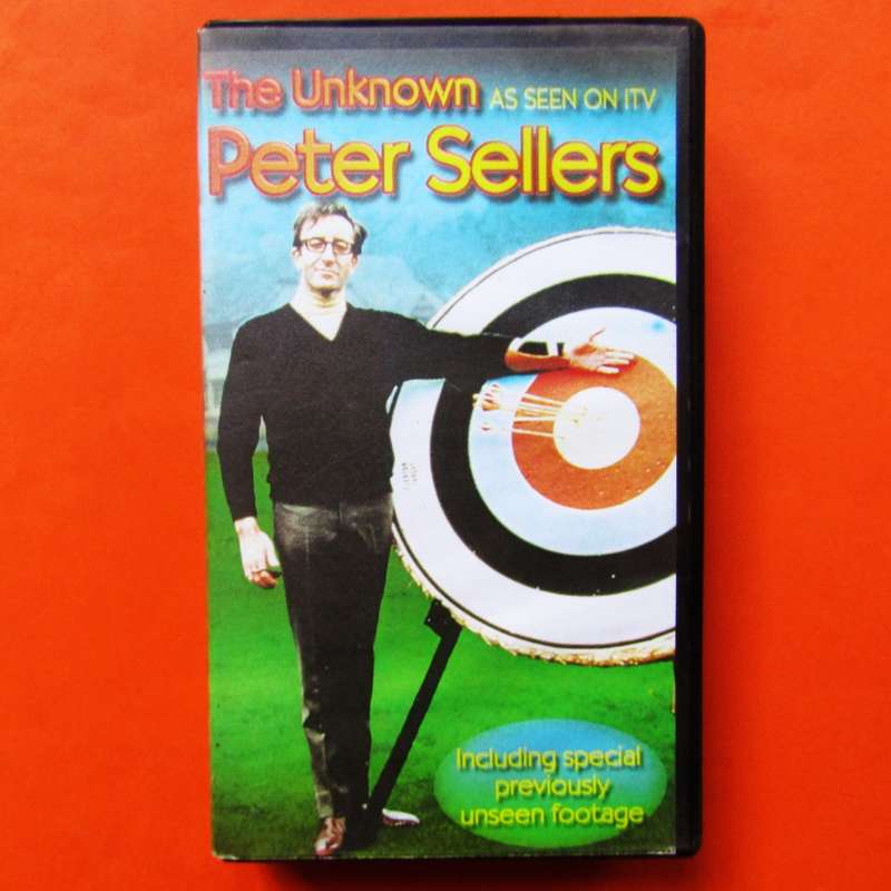 The Unknown - Peter Sellers - VHS Video Tape (2000)
