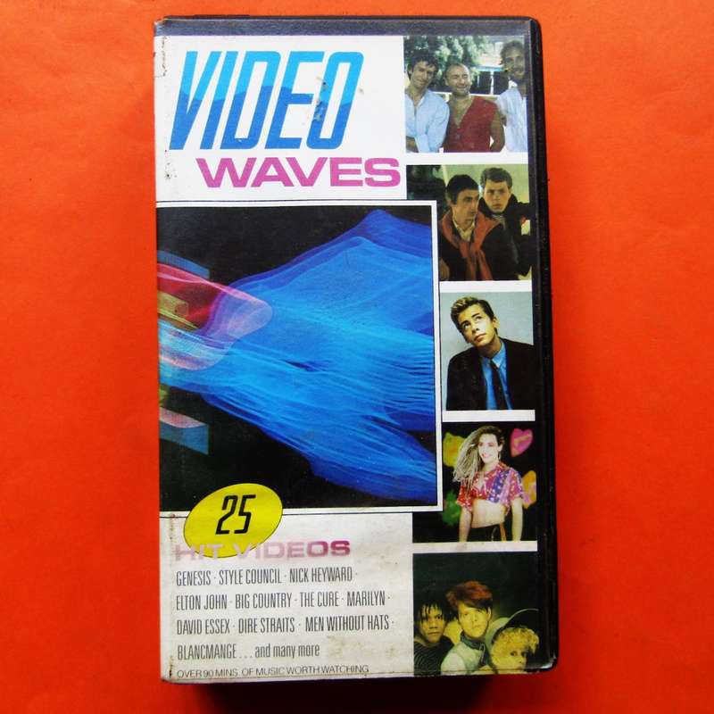 1983 Music Videos VHS Tape